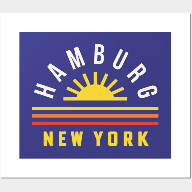 Hamburg New York Buffalo NY Lake Erie WNY Wall Art by PodDesignShop